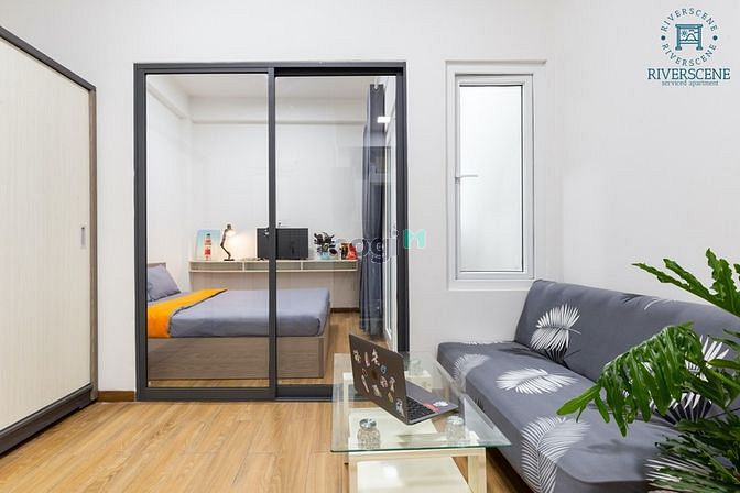 Hình ảnh CHDV 1PN nhà mới , đủ nội thất mới, view sông ban công thoáng mát