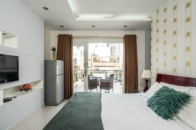 Hình ảnh CHDV Quận 1 Trần Đình Xu ban công lớn
