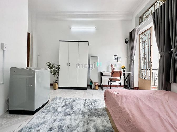 Hình ảnh Studio bancol riêng full nội thất cách Đh Văn Lang CS2, CS3 Bình Thạnh