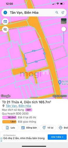 Hình ảnh Bán Lô Đất 166m;  2Mặt Tiền Nở Hậu ĐƯỜNG THÔNG.Giáp Quận 9 . Giá 4Tỷ 4