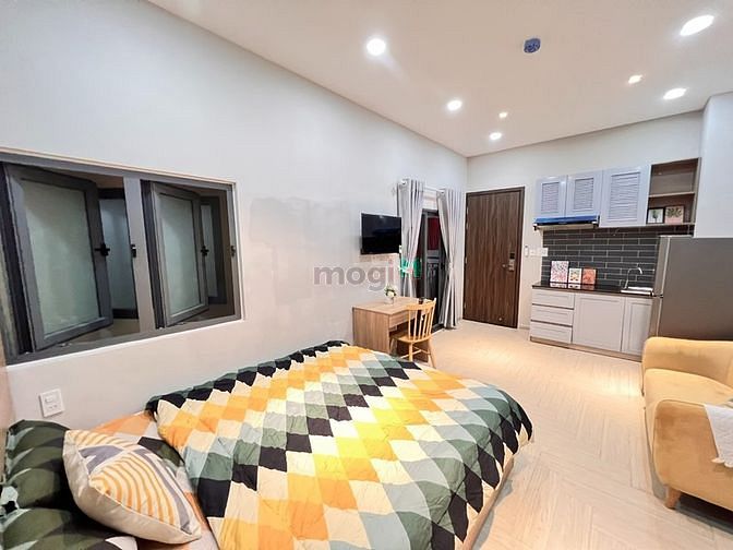 Hình ảnh 🌈Studio_New 100%_Balcony_Full nội thất_Nơ Trang Long Street🌈