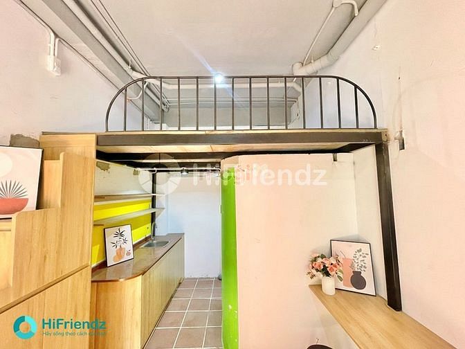 Hình ảnh Căn Hộ Mini Có Gác Full Nội Thất Bancol Cửa Sổ