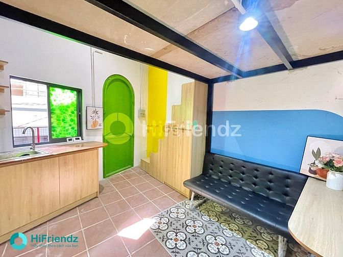 Hình ảnh Căn Hộ Mini Có Gác Full Nội Thất Bancol Cửa Sổ