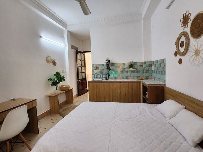 Hình ảnh Studio full nội thất balcon Âu Dương Lân, cầu Nguyễn Văn Cừ, Sư Phạm