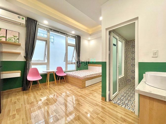 Hình ảnh Mb6623 nạp rút nhanh chóng studio cửa sổ thoáng_giá hạt dẻ_sát ĐH Hutech_full nội thất