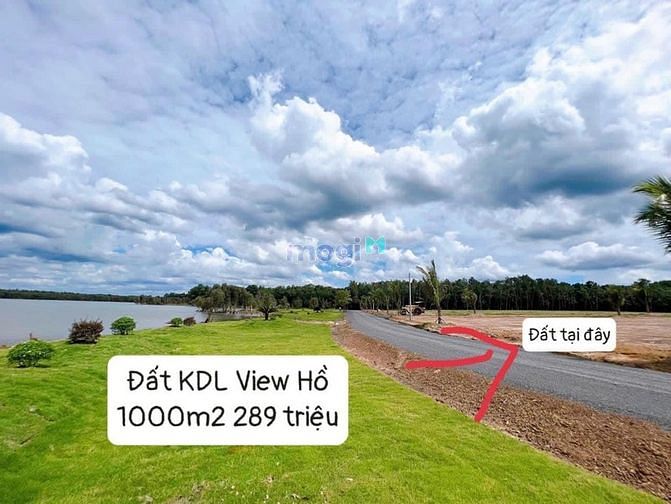 Hình ảnh cần bán 1000m2 view hồ nghỉ dưỡng giá hơn 200tr