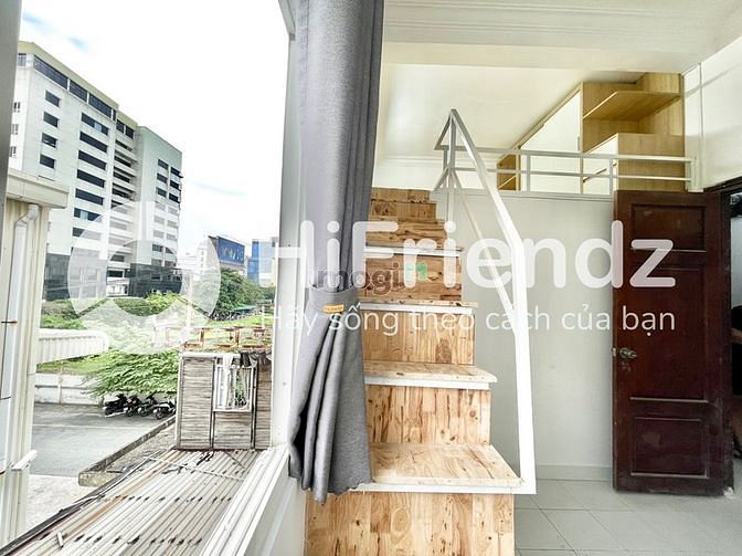 Hình ảnh Căn Hộ Mini Gác Lững Bancol Cửa sổ Lớn Full Nội Thất Gần Sân Bay