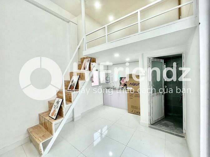 Hình ảnh Căn Hộ Mini Gác Lững Bancol Cửa sổ Lớn Full Nội Thất Gần Sân Bay