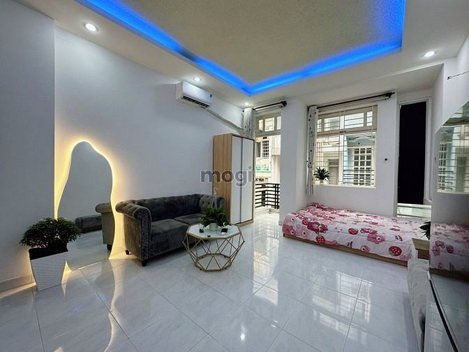 Hình ảnh CHDV STUDIO BAN CÔNG, FULL NỘI THẤT máy giặt riêng gần chợ Bà Chiểu