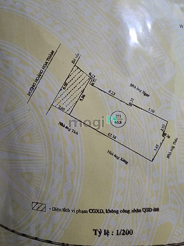 Hình ảnh Bán nhà mặt tiền hoàng hoa thám, p lê hồng phong, quy nhơn, 64m2 , 1