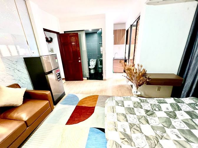 Hình ảnh Studio _ 1PN bancon full NT bancon máy giặt riêng gần chợ Thái Bình