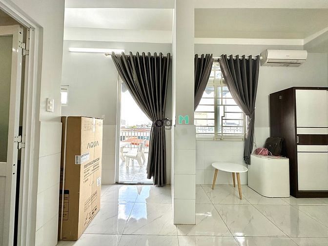 Hình ảnh Căn Hộ Full Nội Thất Ban Công Siêu Bự Đường Nơ Trang Long Bình Thạnh