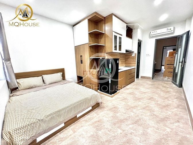Hình ảnh ✈CĂN HỘ DỊCH VỤ 40m2 Full nội thất Cách Mạng Tháng 8 gần trung tâm