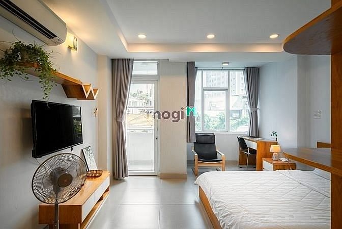 Hình ảnh Căn Hộ Studio_Phong Cách Tối Giản_Nội thất gỗ_Ban công_Phạm Viết Chánh