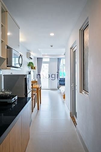 Hình ảnh Căn Hộ Studio_Phong Cách Tối Giản_Nội thất gỗ_Ban công_Phạm Viết Chánh