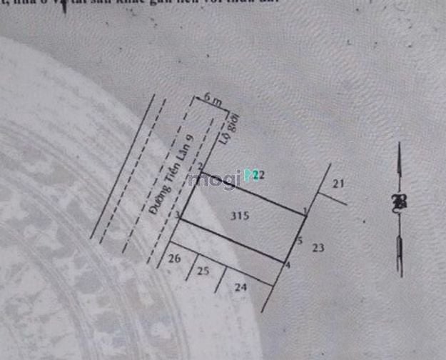 Hình ảnh Đất Mặt Tiền đường Tiền Lân 9,gần đường Phan Văn Đối Bà Điểm Hóc Môn
