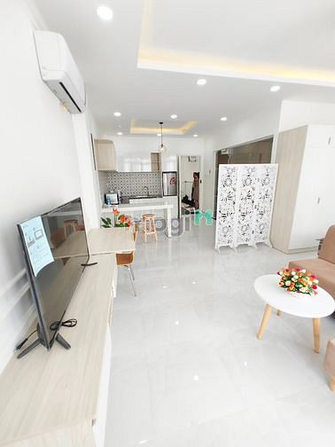 Hình ảnh Full nội thất, Ban Công, Có thang máy, Gần sân bay 45m2, Khu bếp Lớn