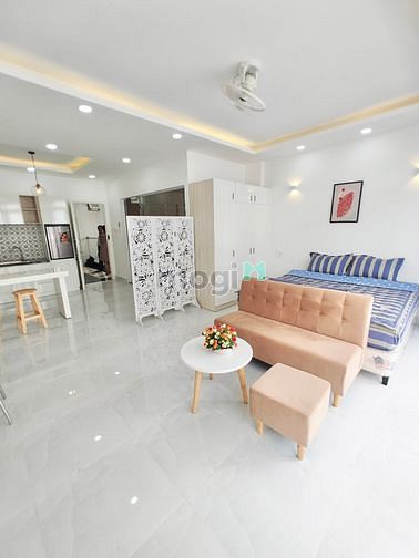 Hình ảnh Full nội thất, Ban Công, Có thang máy, Gần sân bay 45m2, Khu bếp Lớn