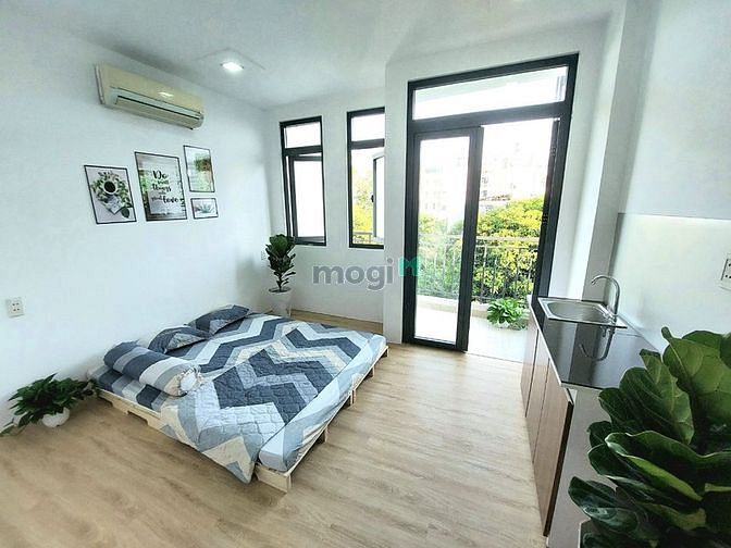 Hình ảnh Studio Ban Công Lớn - Full Nội Thất Ngay Nguyễn Oanh