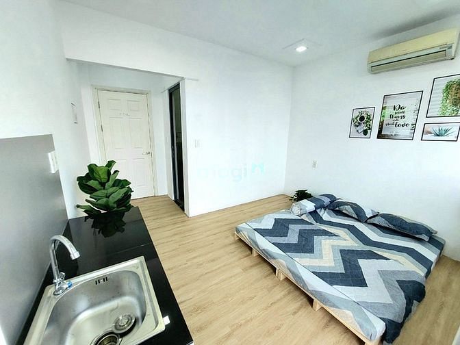 Hình ảnh Studio Ban Công Lớn - Full Nội Thất Ngay Nguyễn Oanh