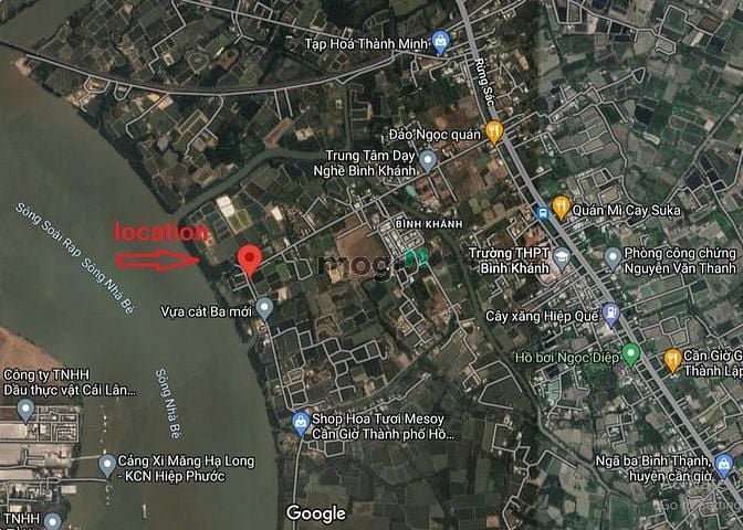 Hình ảnh Bán đất full thổ cư mặt tiền Trần Quan Quờn, xã Bình Khánh, Cần Giờ.