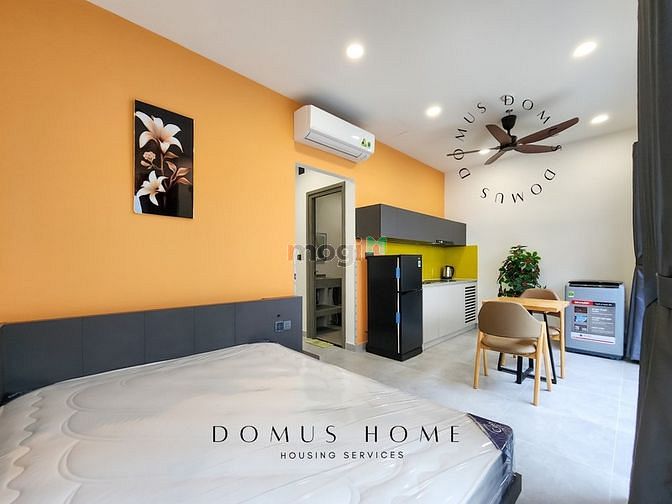 Hình ảnh Studio Bancol Cửa Sổ Lớn - Cách cầu Ông Lãnh 5’ đi xe- 3 Người Ở Được