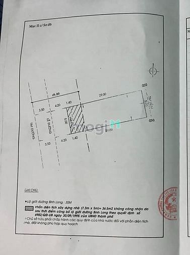 Hình ảnh MT Bình Long Tân Phú, 155m2 đất giá rẻ 21 tỷ TL