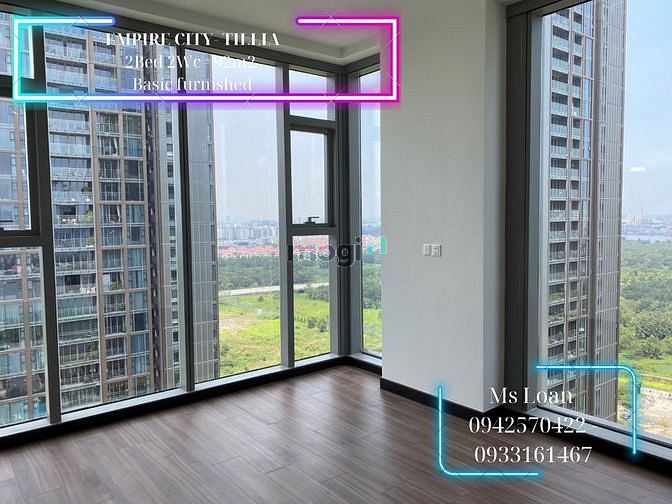 Hình ảnh Cho thuê 2PN Empire City Thủ Thiêm giá hot