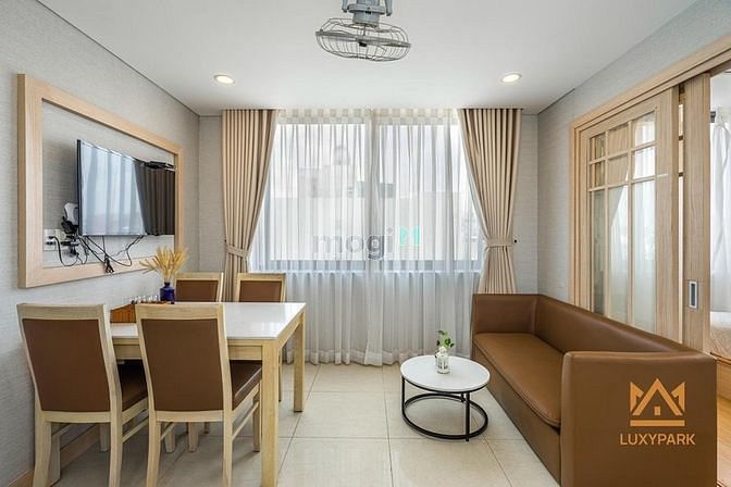 Hình ảnh Cho thuê Trang Chủ MB66.COM / Đăng Ký Tặng 66K 55m2 full nội thất bancon Đại học Kinh Tế Tân Định Q1