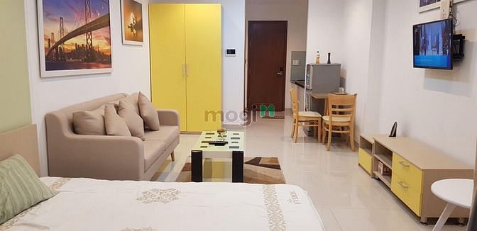 Hình ảnh Cho thuê Trang Chủ MB66.COM / Đăng Ký Tặng 66K Sky Center, DT 36m2, 1PN, Full NT, giá 10.5tr/tháng.