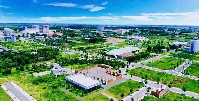 Hình ảnh Bán Lỗ gấp lô đất góc 2 MT 6M đẹp SHR KDC Long Cang đường nội bộ số 1
