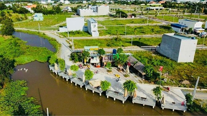Hình ảnh Bán Lỗ gấp lô đất góc 2 MT 6M đẹp SHR KDC Long Cang đường nội bộ số 3