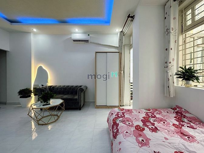 Hình ảnh CHDV STUDIO BAN CÔNG, FULL NỘI THẤT máy giặt riêng gần chợ Bà Chiểu