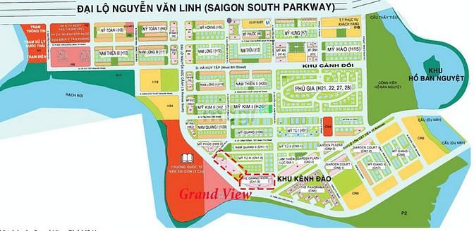 Hình ảnh Cho thuê Midtown 3PN- 135m2- full nt-2000usd