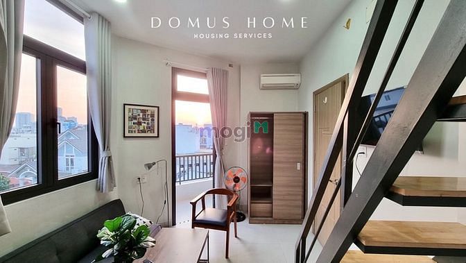 Hình ảnh Duplex cửa sổ lớn đón nắng bình minh phù hợp với sinh viên