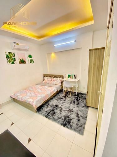 Hình ảnh Phòng full nội thất 5tr8 - 6tr3. Có cửa sổ, ban công