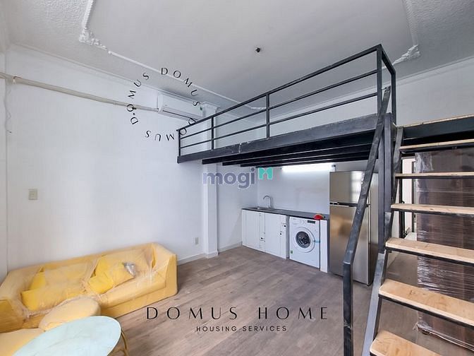 Hình ảnh Duplex gác cao không đụng đầu cửa sổ lớn