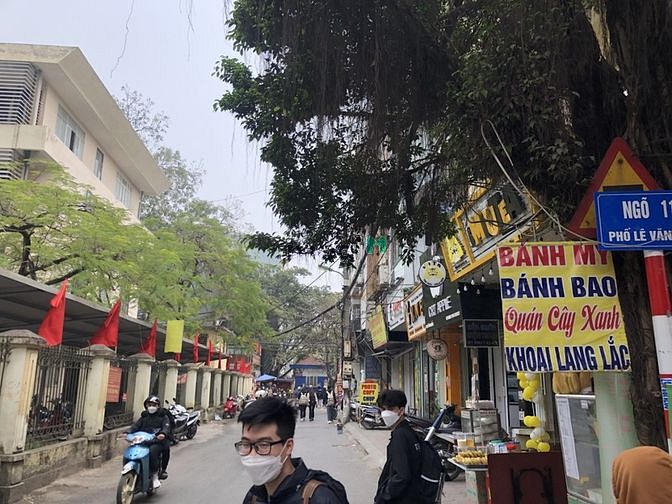 Hình ảnh Bán nhà mặt phố 75m, MT 5m Lê Văn Hiến, BTL, kinh doanh, chỉ 15.8 tỷ.