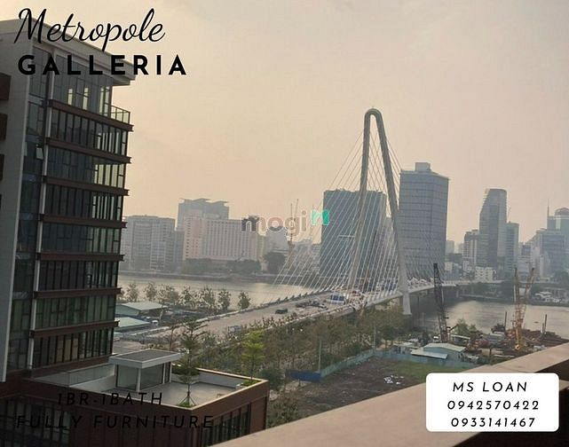 Hình ảnh Hot 1PN full NT Metropole Thủ Thiêm 22tr view Bason