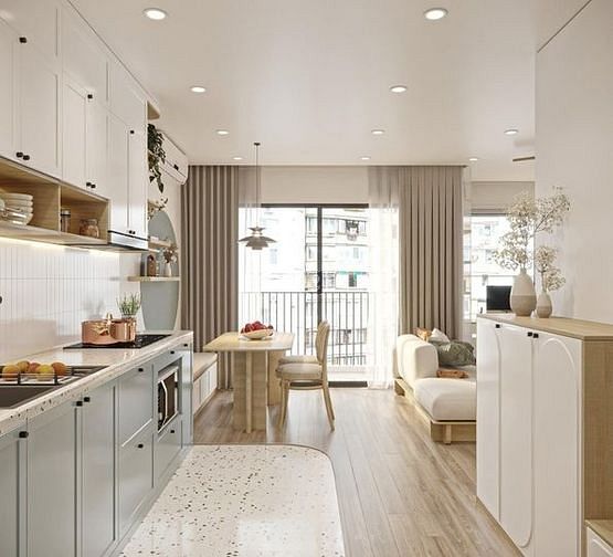 Hình ảnh NỘI THẤT THIẾT KẾ Trang Chủ MB66.COM / Đăng Ký Tặng 66K chung cư Vinhomes Grand Park Q.9 2pn2wc SHR