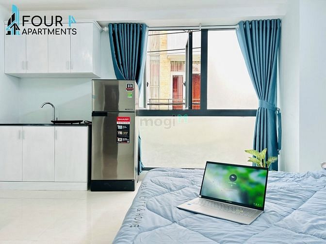 Hình ảnh Studio cửa sổ lớn_nội thất mới_Nơ Trang Long giao Nguyễn Xí