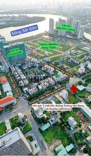 Hình ảnh BDS HVL Đất BT dự án Thế Minh góc 2MT Trương Văn Bang, TĐ 31/08/2023