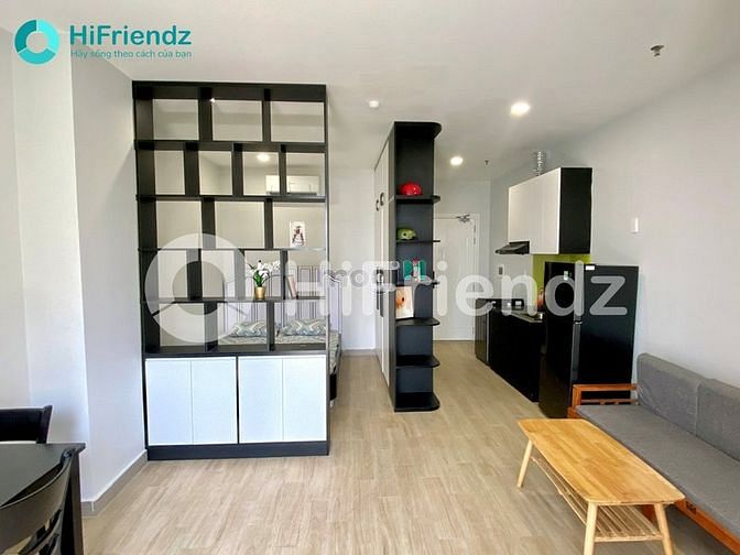 Hình ảnh studio bancol full nội thất ngay tại trung tâm quận 7 sát lottemart