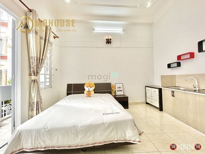 Hình ảnh 🔥Mb6623 nạp rút nhanh chóng Studio Phan Đăng Lưu🍀Có ban công thoáng, nội thất đầy đủ🔥