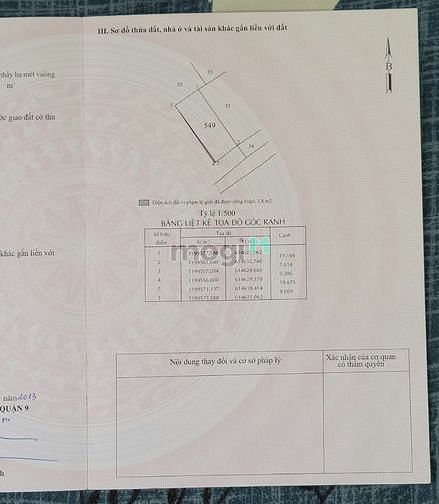 Hình ảnh Bán đất mặt tiền hẻm 72 làng tăng phú.P tăng nhơn phú A.Q9