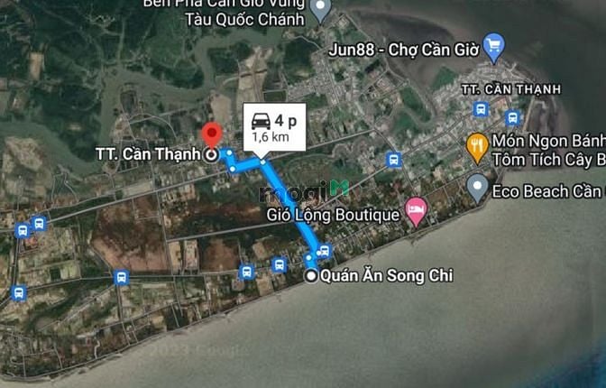 Hình ảnh Đất thổ cư biển, đường Lương Văn Nho TT Cần Thạnh, Cần Giờ. 10m x 20m.