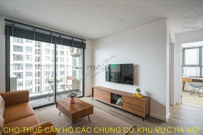 Hình ảnh Vinhomes Dcapitale Trần Duy Hưng Cho Thuê Căn 2 Ngủ 1 Vệ Sinh Full