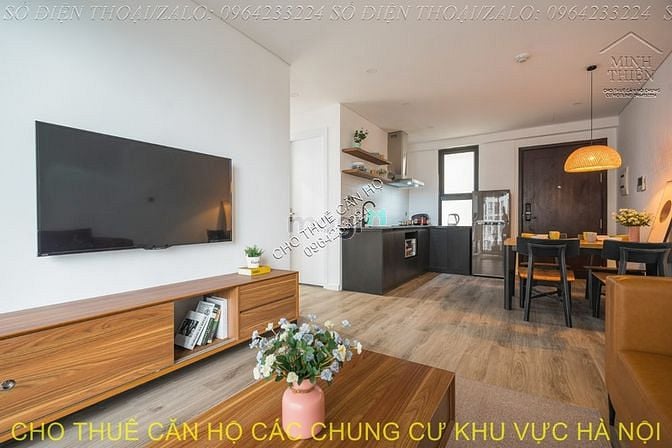 Hình ảnh Vinhomes Dcapitale Trần Duy Hưng Cho Thuê Căn 2 Ngủ 1 Vệ Sinh Full