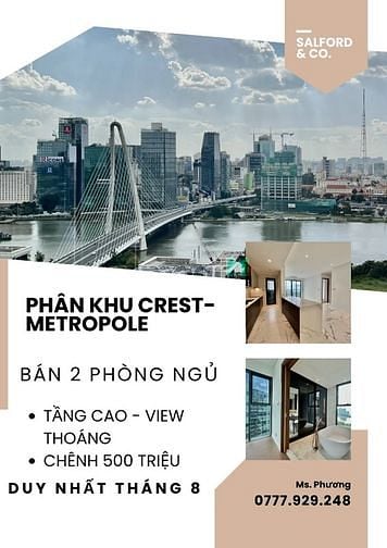 Hình ảnh 2PN NTCB cho thuê giá sốc 28tr/tháng. đa dạng các SP tại metropole