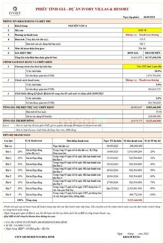 Hình ảnh Có nên sở hữu biệt thự ivory villas & resort 310m2 ?